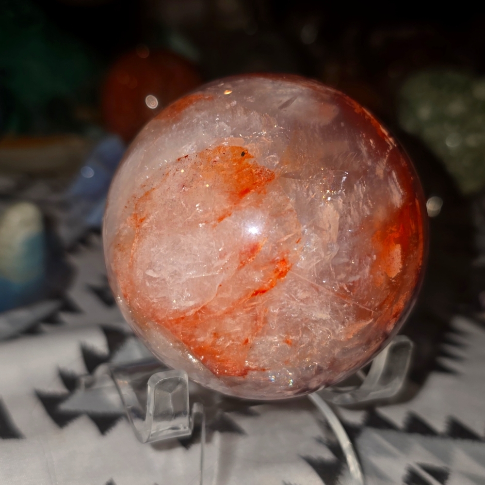 LG FIRE QUARTS 🔥 sphere #3